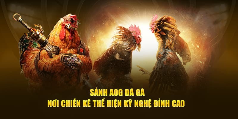 Đá Gà AOG - Sảnh Game Giải Trí Cá Cược Hấp Dẫn Nhất 2025