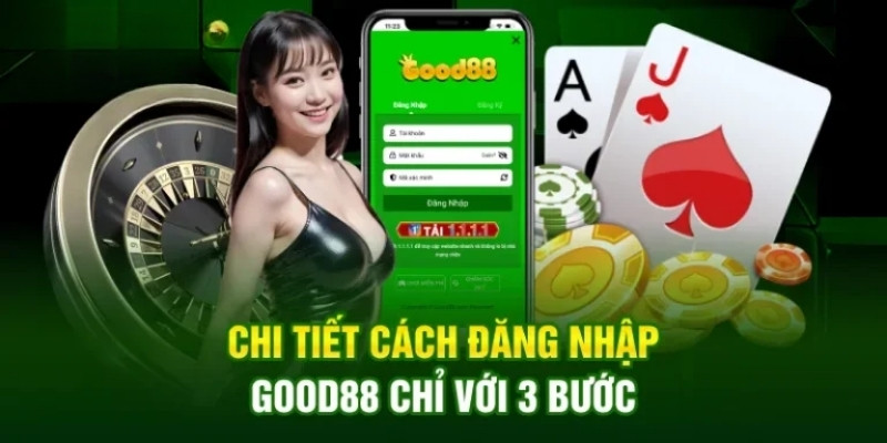 3 bước đăng nhập Good88 nhanh chóng và an toàn
