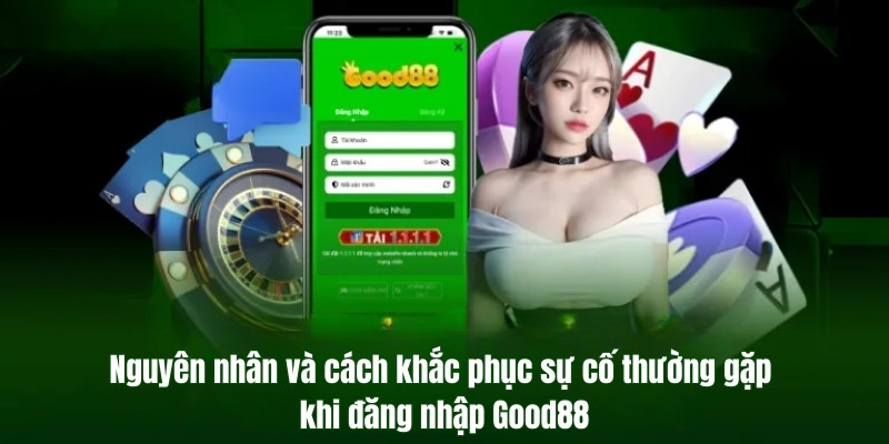 Nguyên nhân và cách khắc phục sự cố thường gặp khi đăng nhập Good88