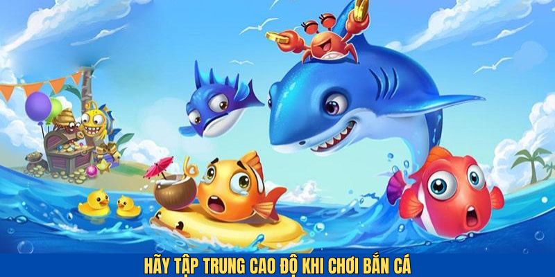 Sự tập trung là yếu tố then chốt giúp bạn săn bắt nhiều loài cá